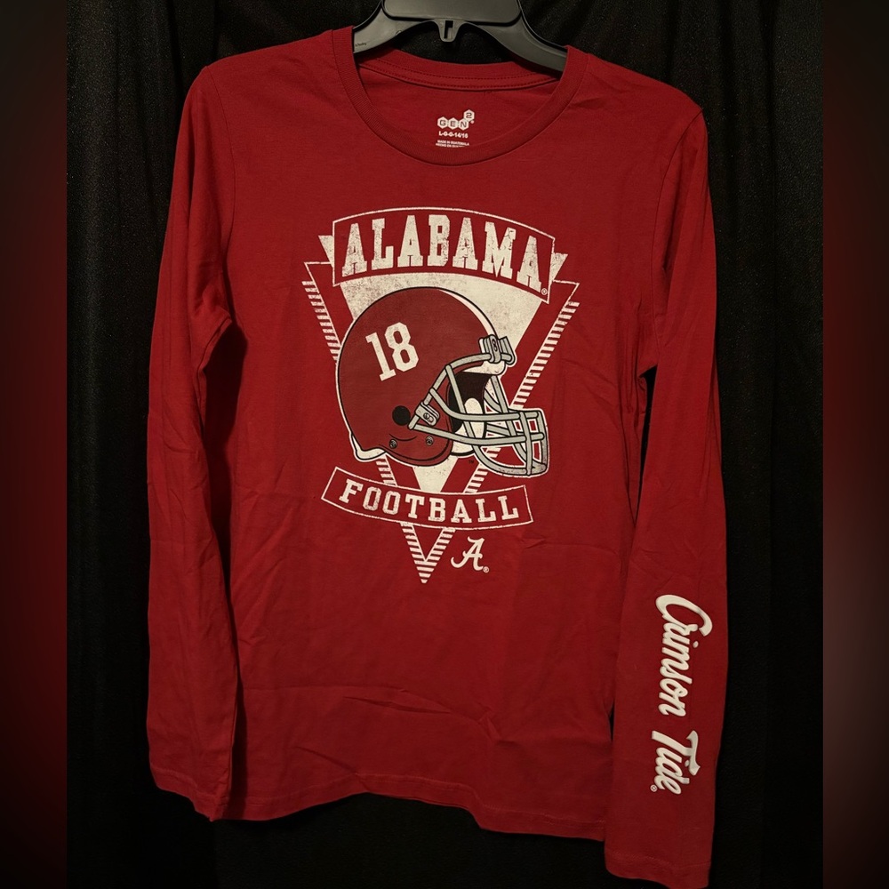 Alabama Crimson Tide Red Long Sleeve Shirt